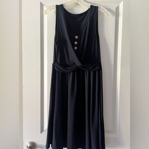 Navy Sleeveless SunDress